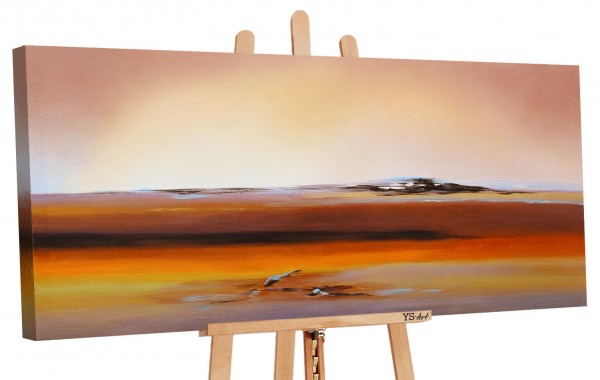 Acryl Gemälde "Morgendämmerung" 115x50 cm
