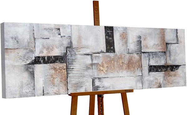 Acryl Gemälde "Fragmente" 150x50 cm